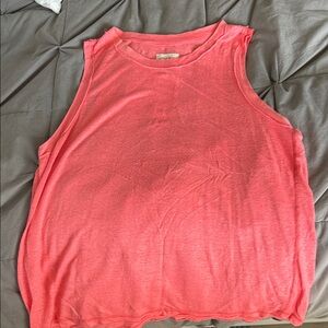 Chaser Vibrant Coral Muscle Tee
